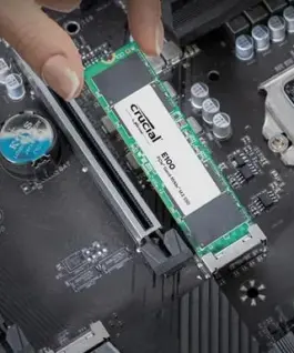 Alternative view of ВЪТРЕШЕН ТВЪРД ДИСК CRUCIAL SSD E100 - 1TB - M.2 2280 - PCie 4.0 - PN CT1000E100SSD8-T