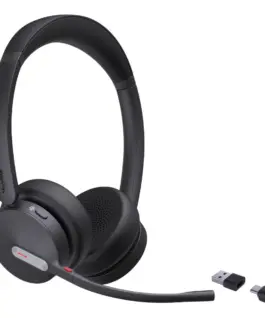 Alternative view of СЛУШАЛКИ YEALINK BH70 DUAL MS - Black - PN 1208703