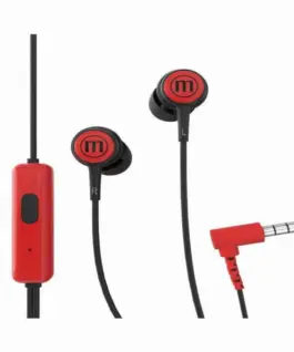 Alternative view of Слушалки тапи с микрофон MAXELL IN-TIPS RED