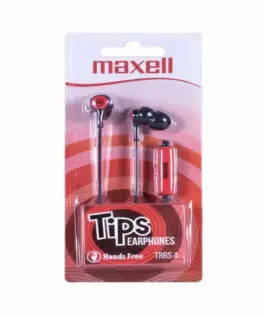 Слушалки тапи с микрофон MAXELL IN-TIPS RED