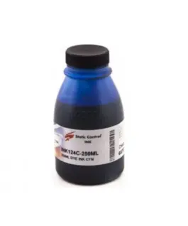 БУТИЛКА УНИВЕРСАЛНО МАСТИЛО ЗА CANON/HP/LEXMARK/BROTHER - Dye Ink - Cyan - Static Control - PN