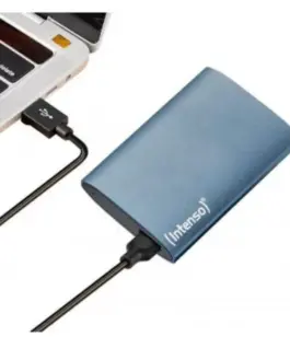 Alternative view of Intenso External SSD 500GB Premium blue
