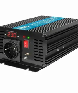 Инвертор 12/220 V DC/AC 500/1000W Pure Sine Wave TED000422 TED ELECTRIC