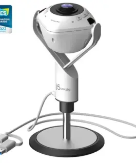 Камера за видеоконференции j5create JVU368360°Full HD 1080pUSB UVC/UAC plug-and-playHDRAI