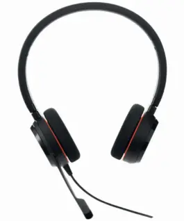 Alternative view of Слушалки Jabra Evolve 20 MS Stereo USB-C, Микрофон, Черни