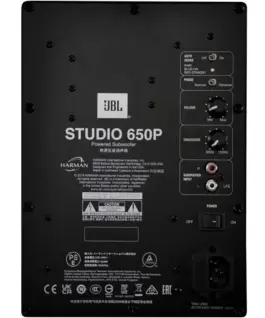 Високоефективен субуфер - JBL Studio 650P Home Audio Loudspeaker