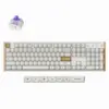 Геймърска безжична Механична клавиатура Keychron K10 HE Magnetic Switch - White Special