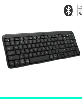 Безжична клавиатура Logitech K250 Graphite - Кирилизирана