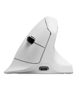 Ергономична мишка Keychron M5 Wireless 8K - White