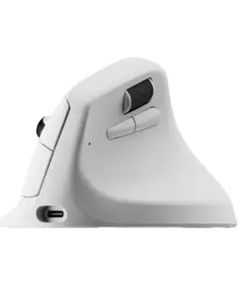 Ергономична мишка Keychron M5 Wireless 8K - White
