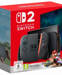 Конзола Nintendo Switch 2 + Mario Kart World 256GB - Black
