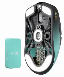 Alternative view of Lamzu професионална геймърска мишка MAYA X 8K - Wireless Gaming Mouse - Aimlabs Edition