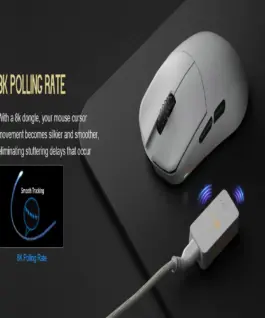 Lamzu професионална геймърска мишка MAYA X 8K – Wireless Gaming Mouse –