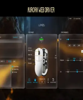 Lamzu професионална геймърска мишка MAYA X 8K – Wireless Gaming Mouse – Cloud