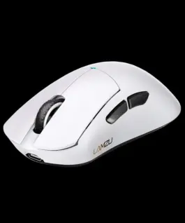 Lamzu професионална геймърска мишка PARO 8K White – Wireless Gaming