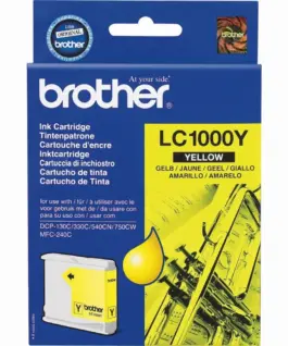 ГЛАВА ЗА BROTHER MFC 240C/440C/465/660/680/845/885/DCP 130C/330/350/540/560/750/770 - Yellow - PN LC1000Y