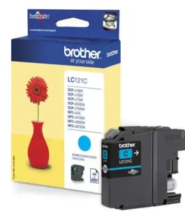 ГЛАВА ЗА BROTHER DCP J132W/J152W/J172W/552DW/J752DW/MFC J245/J470DW/J650DW/J870DW - Cyan - PN LC121C