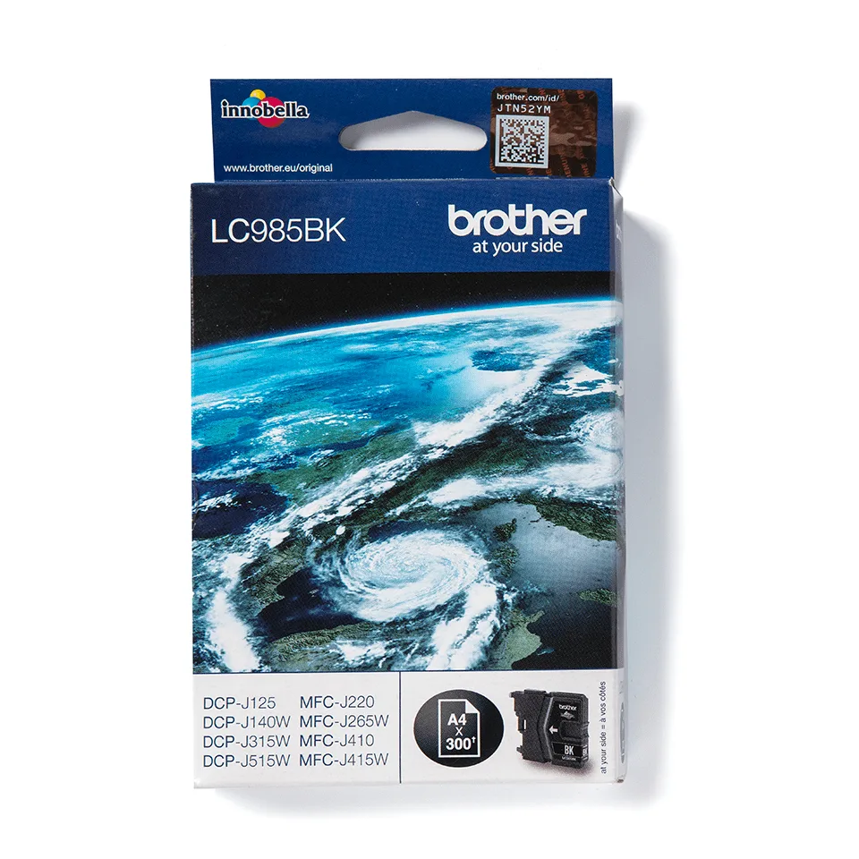 ГЛАВА ЗА BROTHER MFC J220/J265/J410/J415/J615/DCP J125/J315/J515 - Black - PN LC985BK