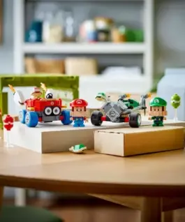 LEGO Super Mario Mario car - Baby Mario vs Baby Luigi