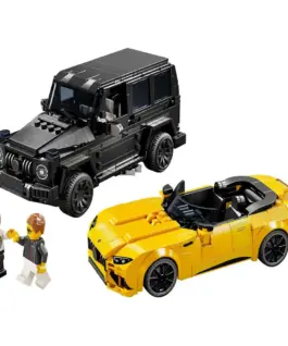 Alternative view of LEGO Speed Champions - Mercedes-AMG G 63 and Mercedes-AMG SL 63 - 76924