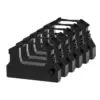КОМПЛЕКТ 6 ЛЕНТИ ЗА МАТРИЧЕН ПРИНТЕР EPSON LQ-100 (LQ100)/150/150K/ACTIONPRINTER 3250/AP3250 - Black - 6 PCS - PN RR-EP