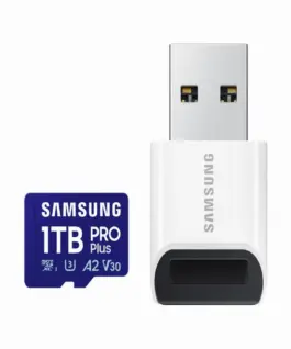 Карта памет Samsung PRO Plus 1 TB microSDXC UHS-I Class 10 с адаптер