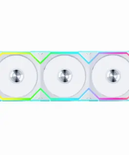 Вентилатори 3бр Lian Li UNI FAN SL Wireless ARGB PWM - 120 mm Бели +
