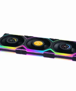 Alternative view of Вентилатори 3бр Lian Li UNI FAN SL Wireless LCD ARGB PWM - 120 mm Черен