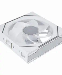Alternative view of Вентилатор Lian Li UNI FAN SL-INF Wireless ARGB PWM - Reverse Blade, 120 mm Бял