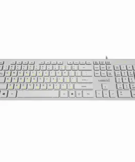 Makki нископрофилна кирилизирана клавиатура Keyboard USB BG - Low profile Chocolate - KB-C14