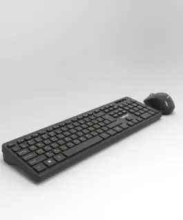 Makki БДС клавиатура и мишка Combo Keyboard and Mouse Wireless 2.4G BG low-profile chocolate -