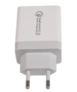 Makki бързо зарядно Fast Charger – QC3.0+2xUSB 30W White –