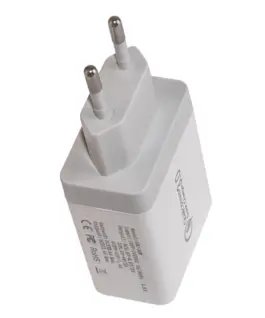 Makki бързо зарядно Fast Charger – QC3.0+2xUSB 30W White –