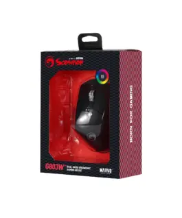 Marvo безжична геймърска мишка Wireless Gaming Mouse Duke 55 G803 BK – 4000dpi