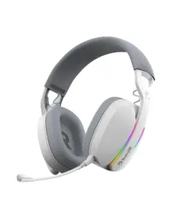 Marvo безжични геймърски слушалки Gaming Headphones Pulz 70W WH - Bluetooth 2.4G -