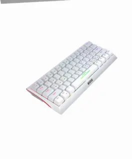 Marvo геймърска клавиатура Gaming Mechanical keyboard 61 keys TKL Hecate 61R WH – KG962G White – RED switches