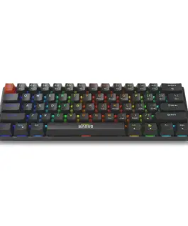 Alternative view of Marvo механична геймърска клавиатура Gaming Mechanical keyboard Saber 61 KG933G - 61 keys, Red Switches [Linear]