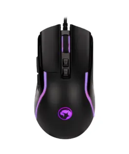 Alternative view of Marvo Геймърска мишка Gaming Mouse CAPO 20 Black - M292 BK - 8000dpi