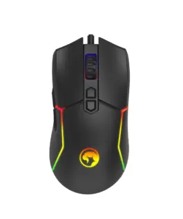 Marvo Геймърска мишка Gaming Mouse CAPO 35 Black M655 RGB - 12000dpi 7 programmable buttons