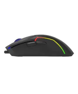 Alternative view of Marvo Геймърска мишка Gaming Mouse CAPO 35 Black M655 RGB - 12000dpi, 7 programmable buttons, 1000Hz