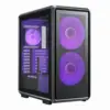 Кутия за компютър CoolerMaster MasterFrame 500 Mesh - Black ARGB