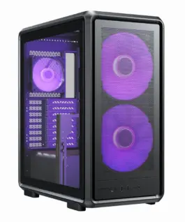Кутия за компютър CoolerMaster MasterFrame 500 Mesh - Black ARGB