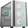 Кутия за компютър CoolerMaster MasterBox 600 - White ARGB