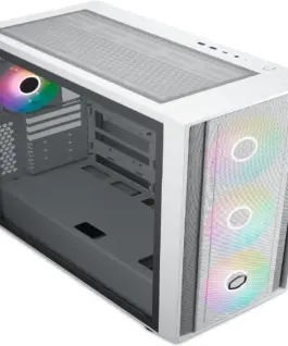 Alternative view of Кутия за компютър CoolerMaster MasterBox 600 - White ARGB