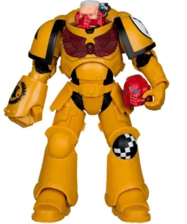 Фигурка Warhammer 40000 Intercessor Sergeant (Imperial Fist) Gold Label 7in Figure