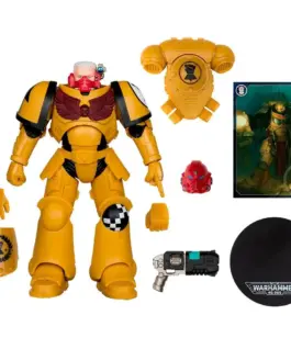 Alternative view of Фигурка Warhammer 40,000 Intercessor Sergeant (Imperial Fist) Gold Label 7in Figure McFarlane