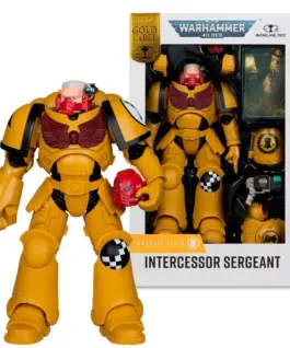 Фигурка Warhammer 40,000 Intercessor Sergeant (Imperial Fist) Gold Label 7in Figure McFarlane - Image 4