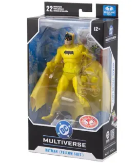 Фигурка McFarlane Toys DC MULTIVERSE Batman Yellow Suit (Detective Comics #241 - Red Platinum Chase - Image 5
