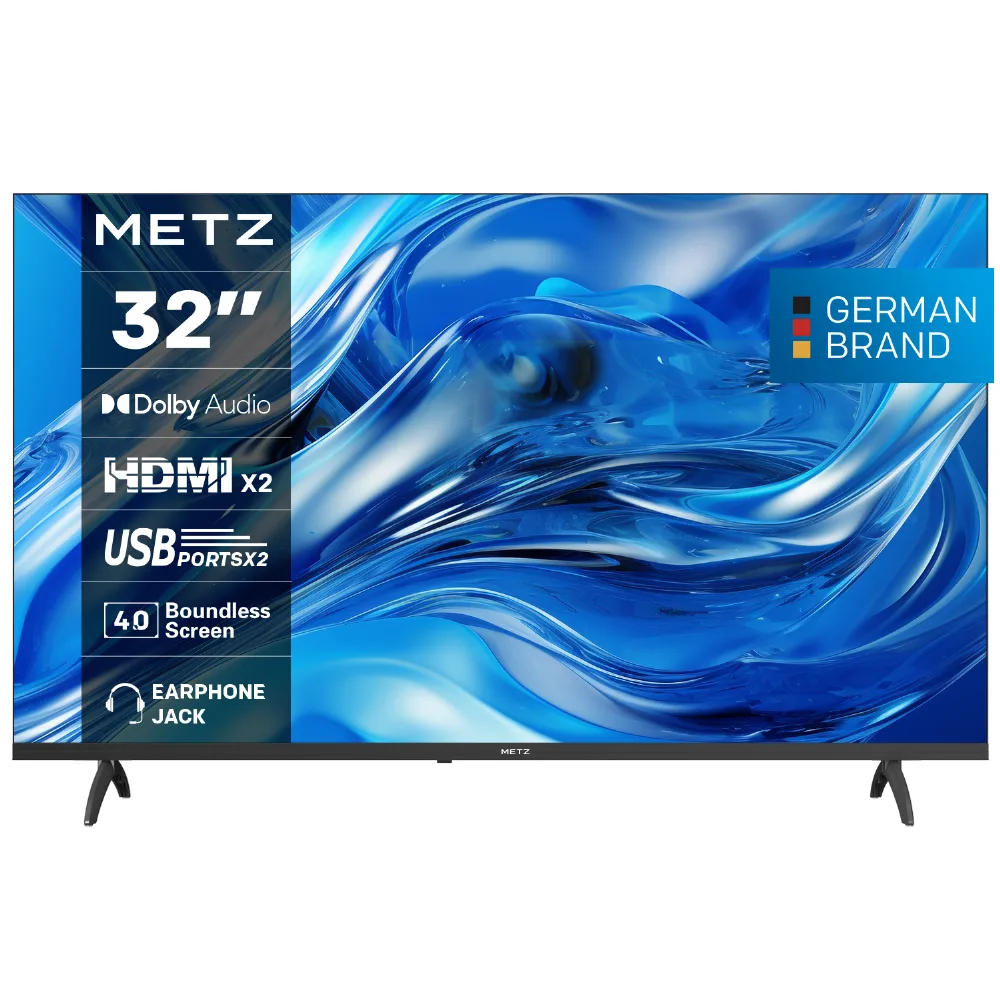 METZ Телевизор 32" LED HD TV 1366x768 2x10W