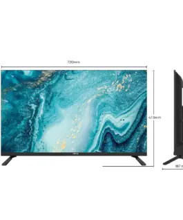 Alternative view of METZ Телевизор 40MTE2000Z 40" LED TV, HD, черен